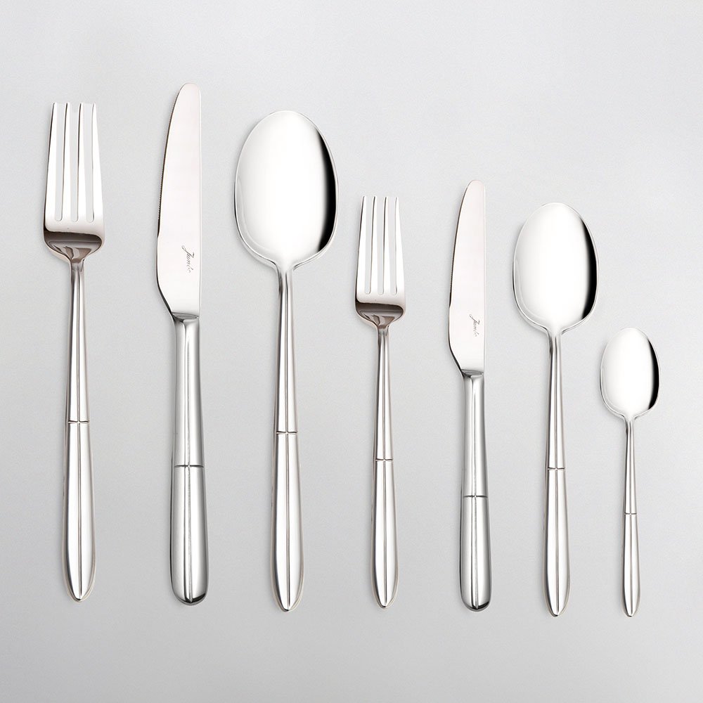 JUMBO FLATWARE SET - 9410 MODEL, STAINLESS STEEL 18/10, 84 PCS FOR 12 PERSON
