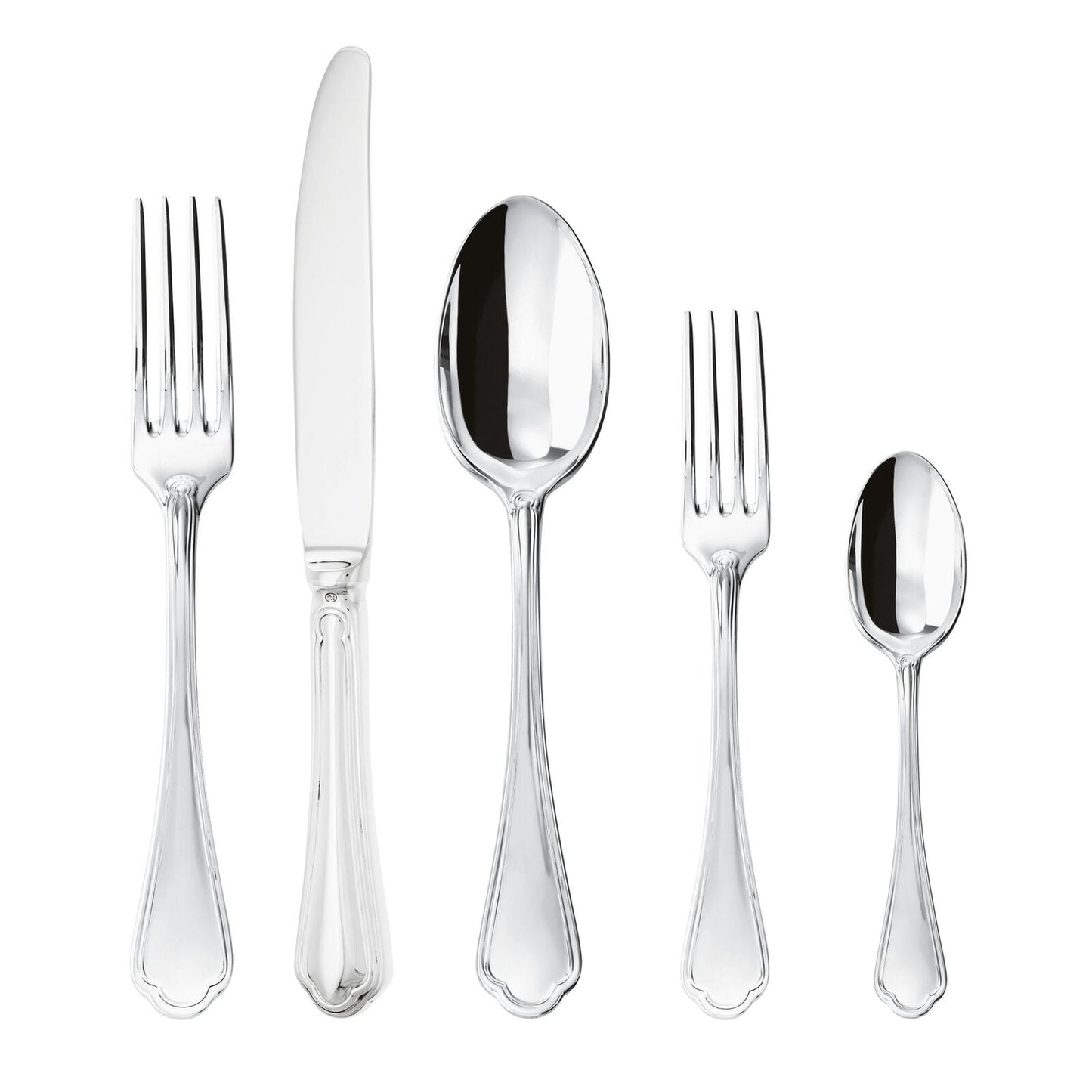 Silver Plated Flatware Set Flet Toiras 72 pcs for 12 person
