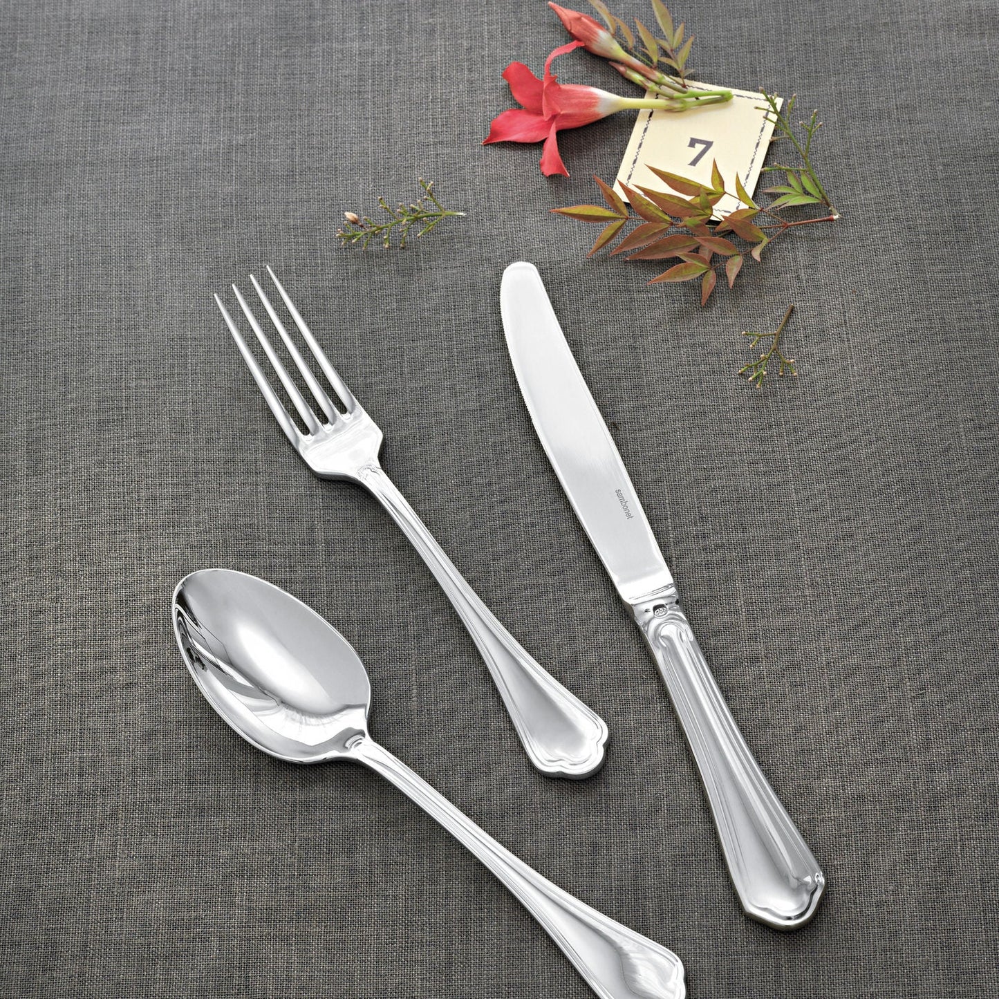 Silver Plated Flatware Set Flet Toiras 72 pcs for 12 person